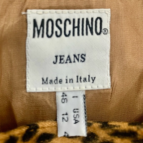 Moschino Leopard Print Dress, Size 12 - Picture 5 of 8